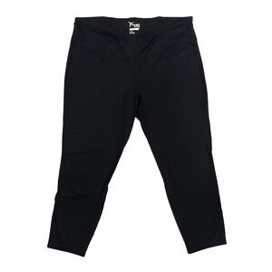 Old Navy Active Go-Dry Athletic Capri Leggings Black Women's XL
